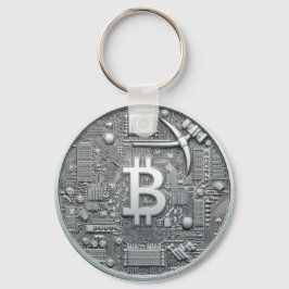 Llavero BitCap Keychain Silver y Gold