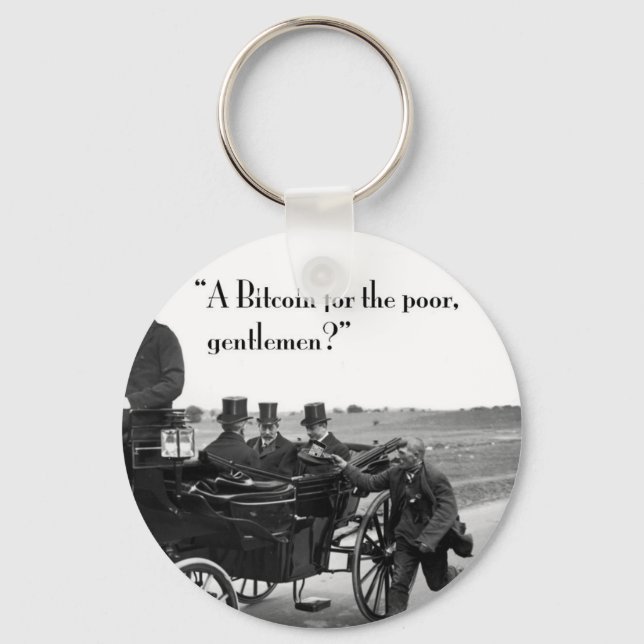 Llavero Bitcoin Beggar (Anverso)