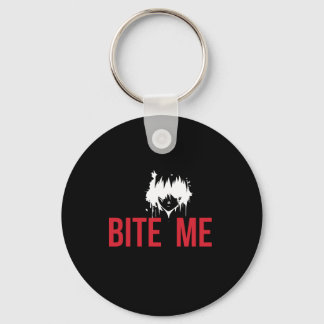 Llavero Bite Me: Un giro fantasmal y juguetón"