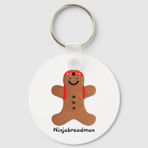 Llavero Bizcocho de Ninjabreadman (galleta)
