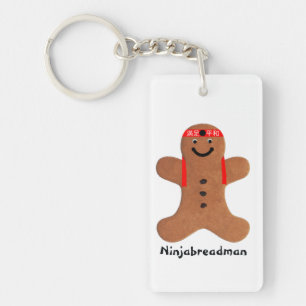 Llavero Bizcocho de Ninjabreadman (galleta)