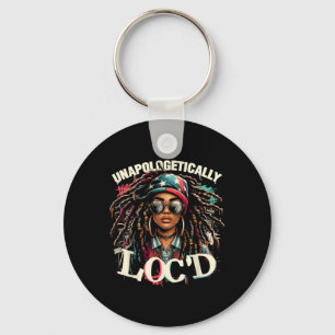 Llavero Black Afro Queen Black Hist de Loc sin arrepentimi