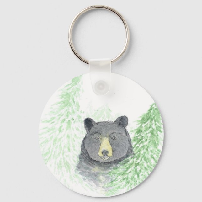 Llavero Black Bear Christmas (Anverso)