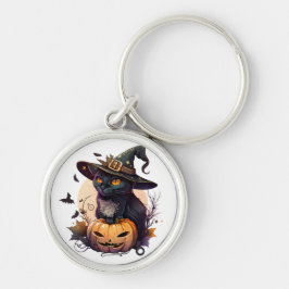 Llavero black cat key