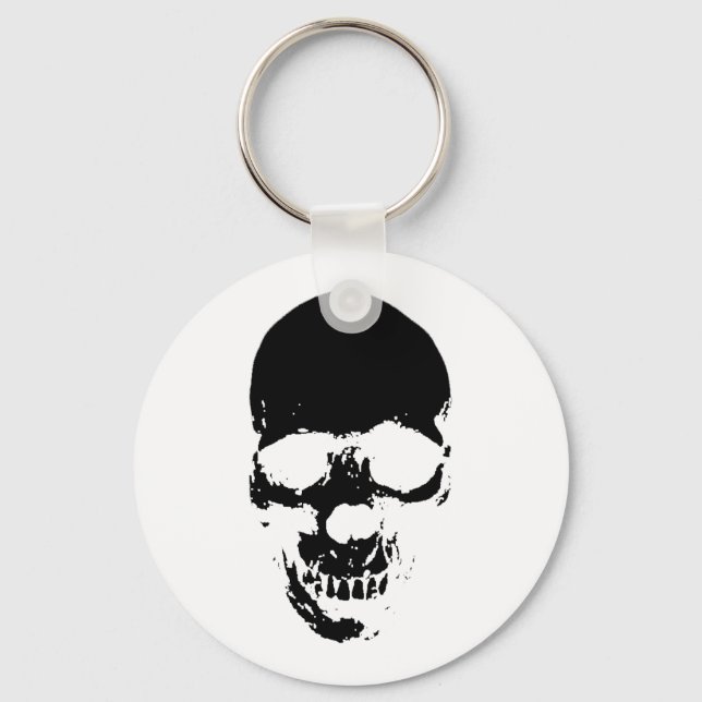 Llavero Black Grim Reaper Skull (Anverso)