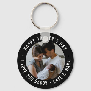 Llavero Black Happy Father's Day Love You Daddy Foto
