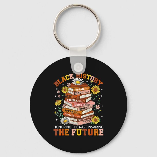 Llavero Black History Month Black Leaders African American (Anverso)