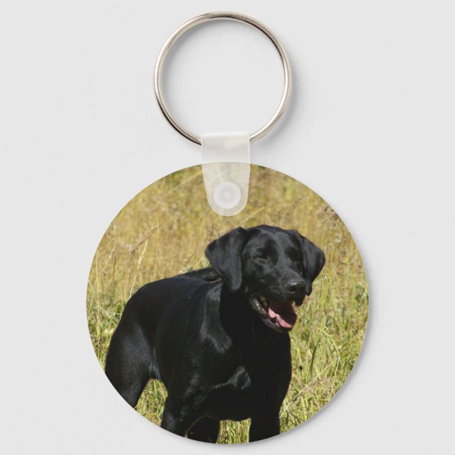 Llavero Black Lab en Field Keychain (Anverso)