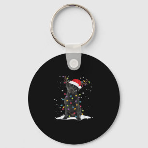 Llavero Black Labrador Xmas Dog Christmas Tree Light Class