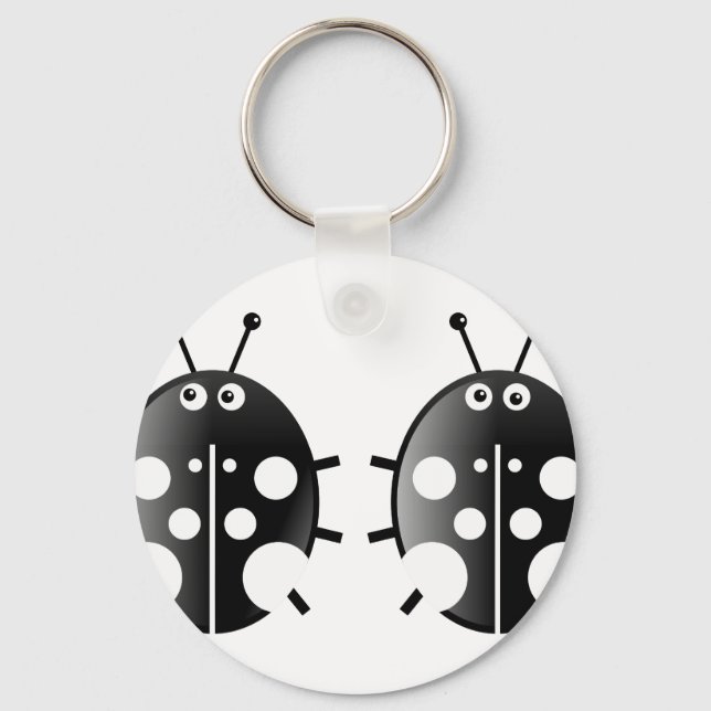 Llavero Black Ladybugs (Anverso)