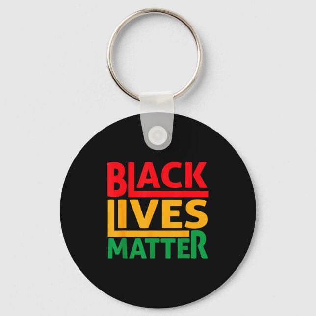 Llavero Black Lives Blm Human Rights Black History Month  (Anverso)