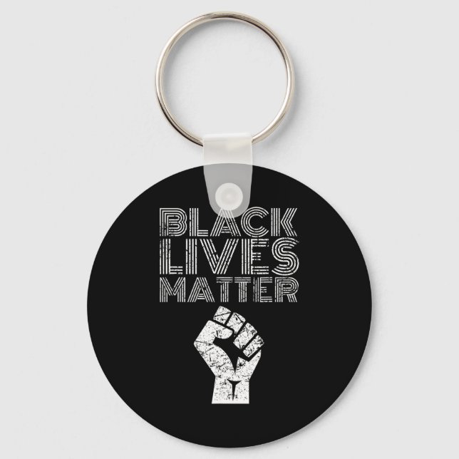 Llavero Black Lives Blm Human Rights Black History Month  (Anverso)