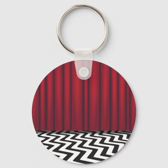 Llavero Black Lodge Red Room (Anverso)
