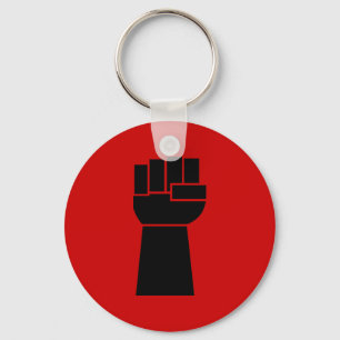 Llavero Black Power Black Fist Obama Keychain