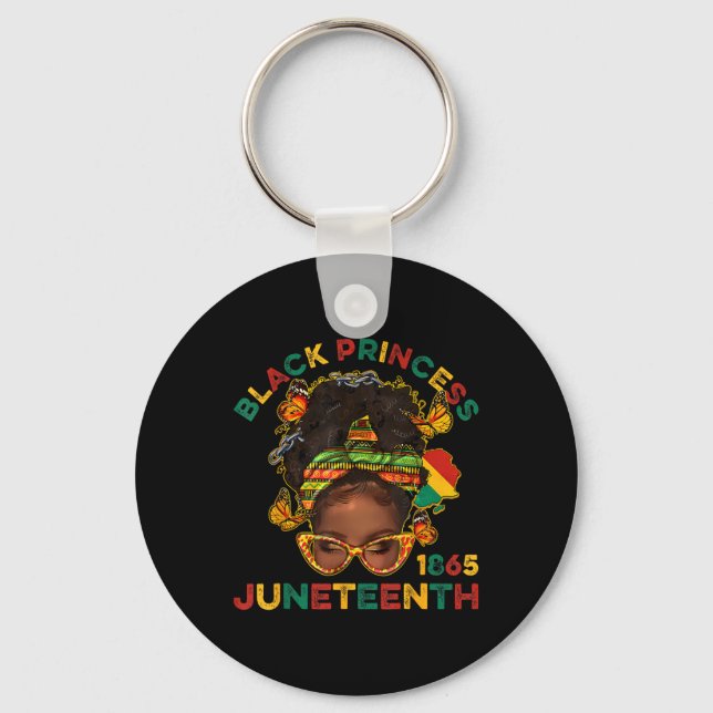 Llavero Black Princes Juneteenth 1865 History Month Melani (Anverso)