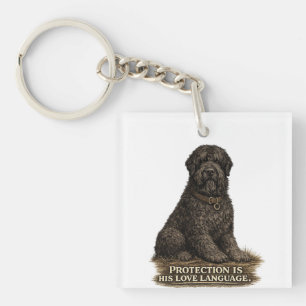 Llavero Black Russian Terrier – Lenguaje del Amor