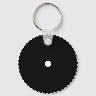Llavero black saw blade icon