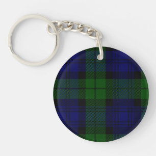Llavero Black Watch Tartan Blue Green Plage