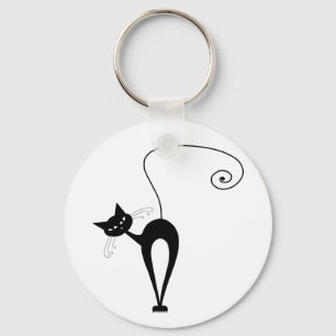 Llavero Black Whimsy Kitty 3