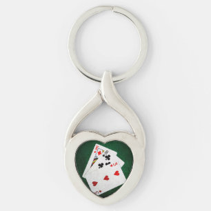 Llavero Blackjack 21 punto - Rey, ocho, tres