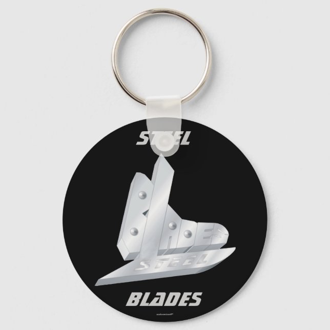 Llavero Blades de acero (Anverso)