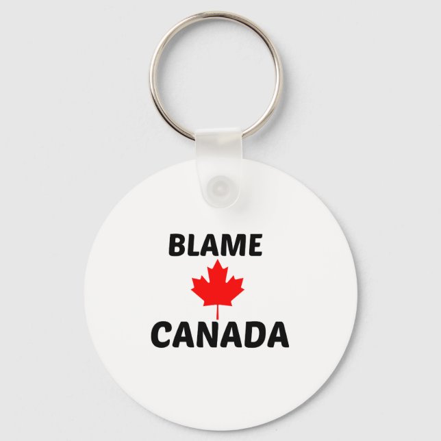 LLAVERO BLAME CANADA (Anverso)