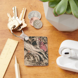 Llavero Blancanieves y rojo Rosa por Arthur Rackham