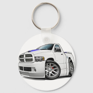 Llavero Blanco del espolón de Dodge SRT10