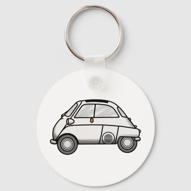Llavero blanco isetta (Anverso)