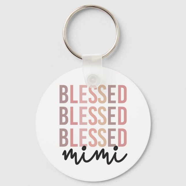 Llavero Blessed Mimi | Regalos para la abuela Mimi (Anverso)