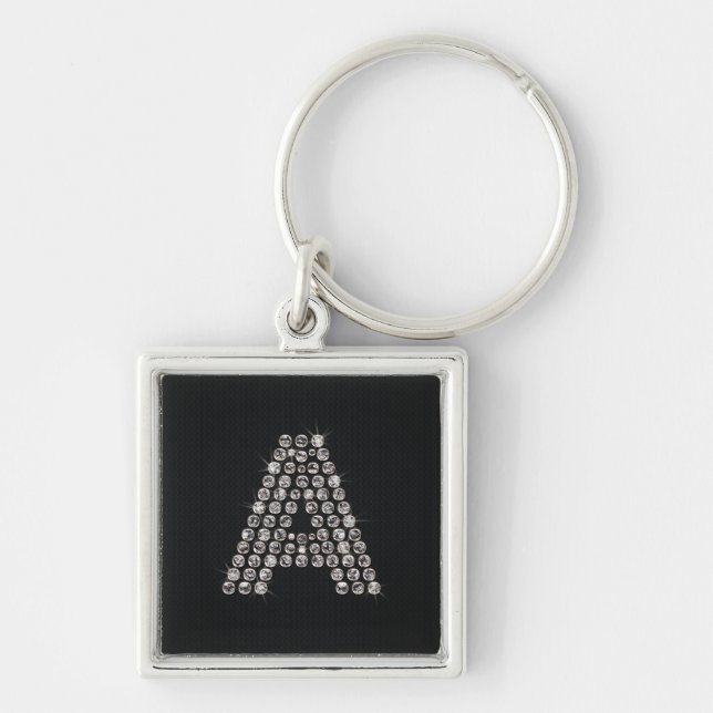 Llavero bling - A (Frente)