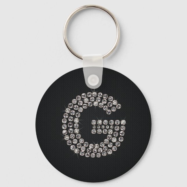 Llavero bling - G (Anverso)