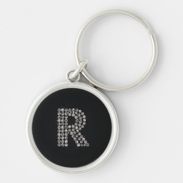 Llavero bling - R (Frente)