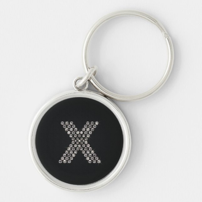 Llavero bling - X (Frente)