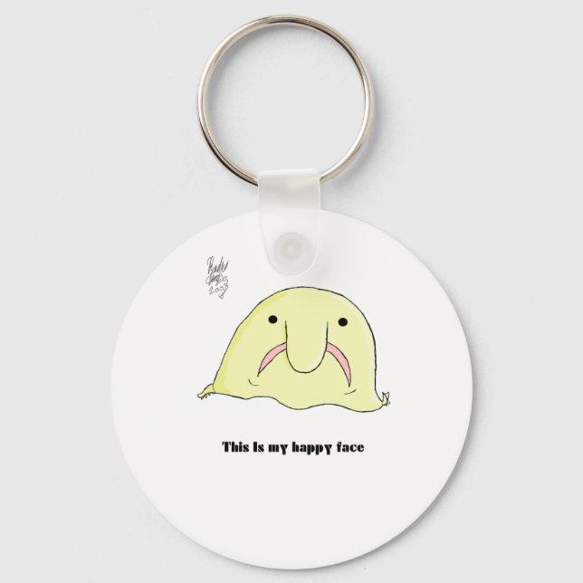 Llavero Blobfish (Anverso)