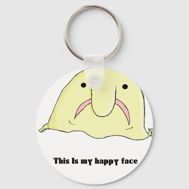 Llavero Blobfish (Anverso)