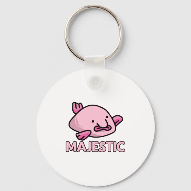 Llavero Blobfish majestuoso (Anverso)