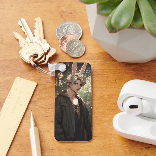 Llavero Blond Anime Bunny Boy (Escritorio )