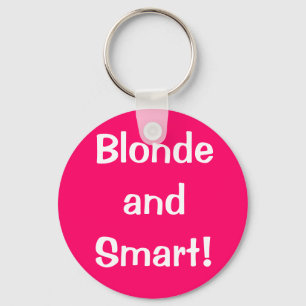 Llavero ¡Blonde y Smart!