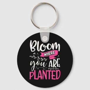 Llavero Bloom Donde Te Plantan