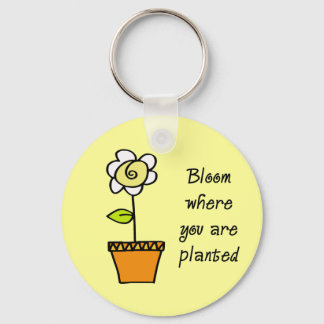 Llavero Bloom Donde Te Plantan II