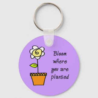 Llavero Bloom Donde Te Plantan II
