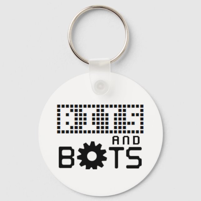 Llavero Bloques y bots Keychain 2 (Anverso)