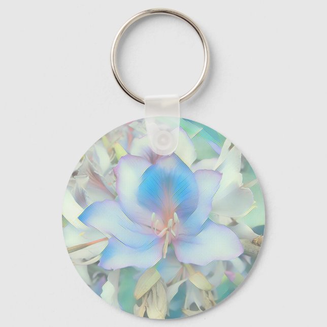 Llavero Blossom azul Pastel (Anverso)