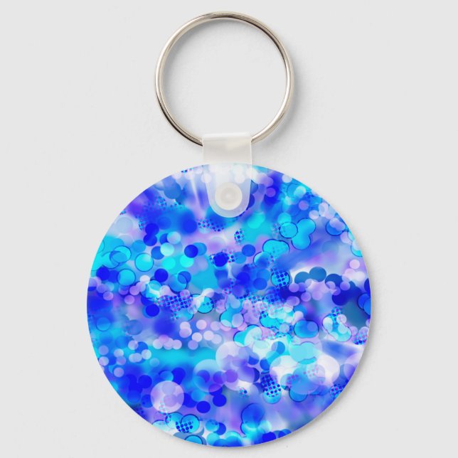 Llavero Blue Bokeh 92015 (Anverso)