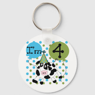 Llavero Blue Cow camisetas de cumpleaños y regalos