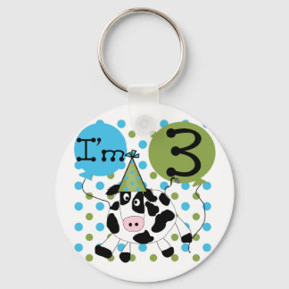 Llavero Blue Cow camisetas de cumpleaños y regalos