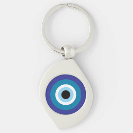 Llavero Blue Evil Eye Keychain