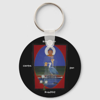 Llavero Blue Heron Zen Buddhist Centre Keychain