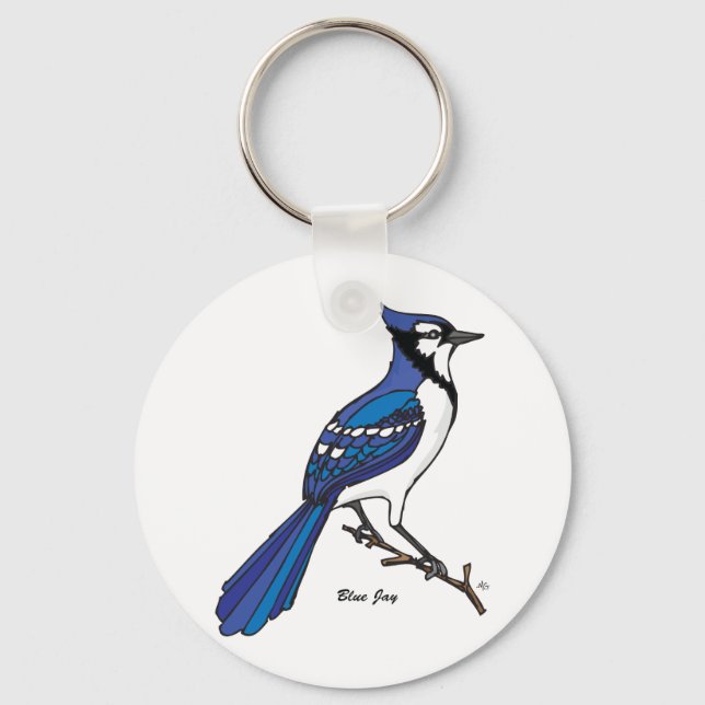 LLAVERO BLUE JAY (Anverso)